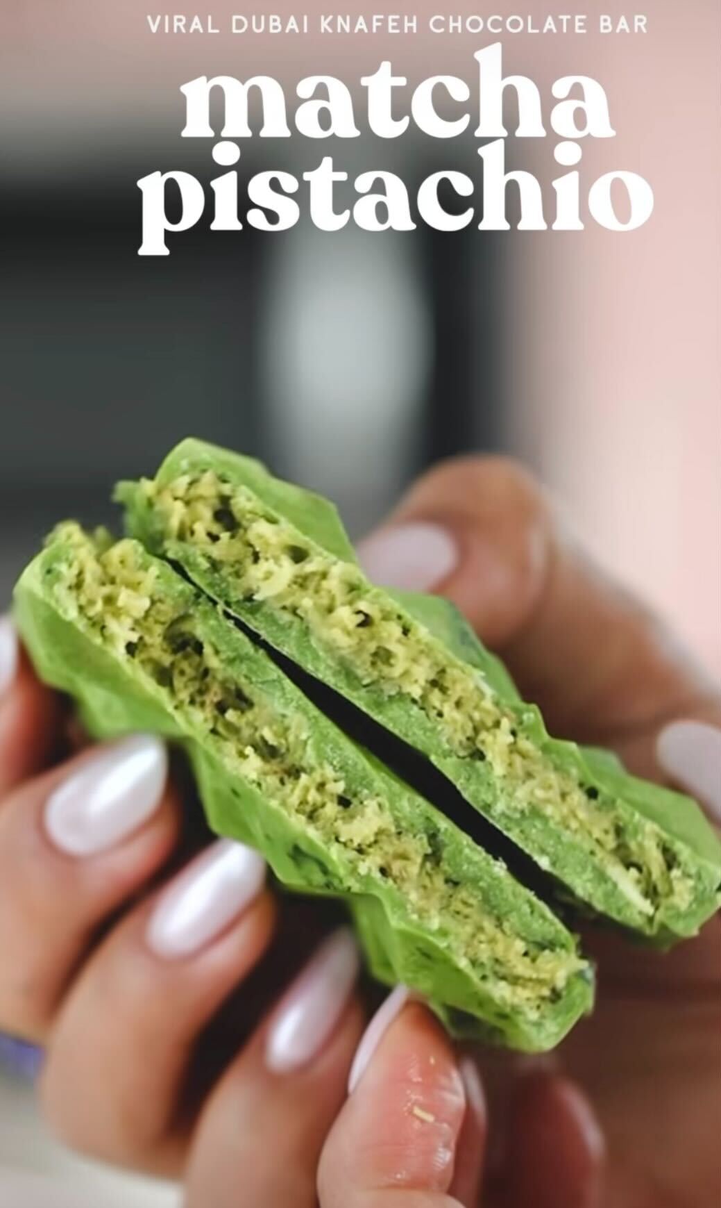 matcha Dubai chocolate