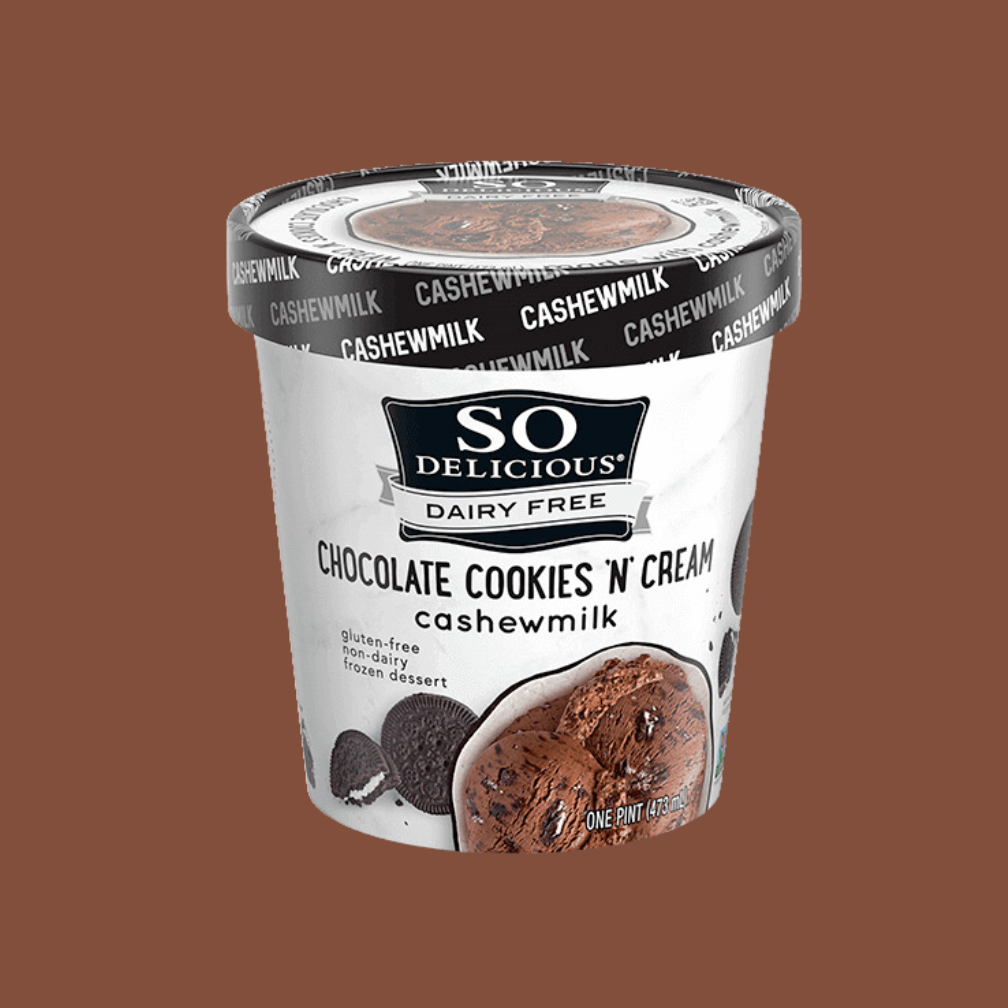 So Delicious chocolate ice cream