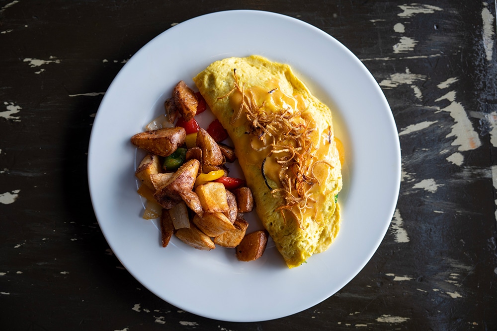 The Wayward Vegan omelet