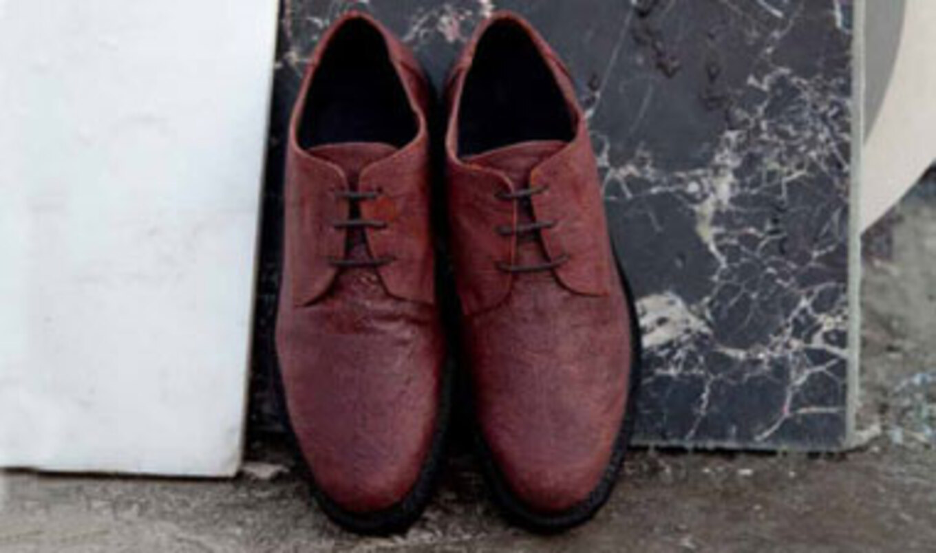 Belgian Designer Premieres New Vegan Shoe Line