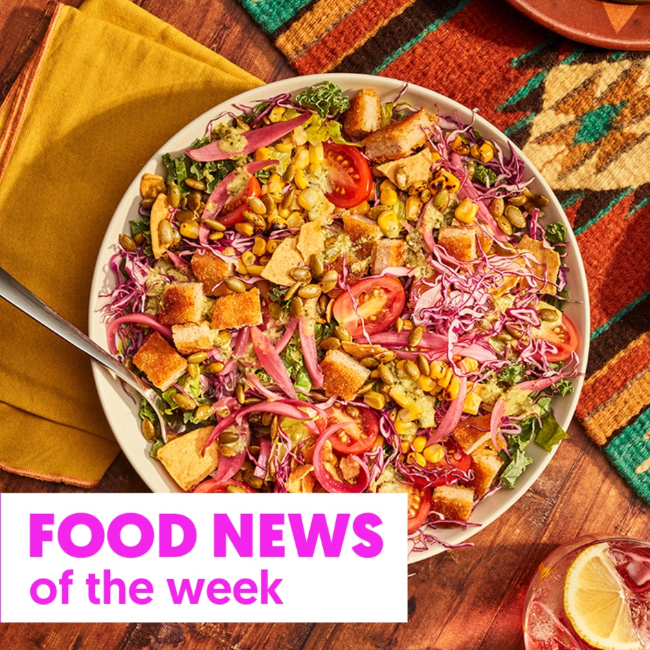 Food News of the Week: Just Salad's Impossible Chicken, and Target Adds Jack O’ Lantern Cookies and Stuffing Flavored Snacks