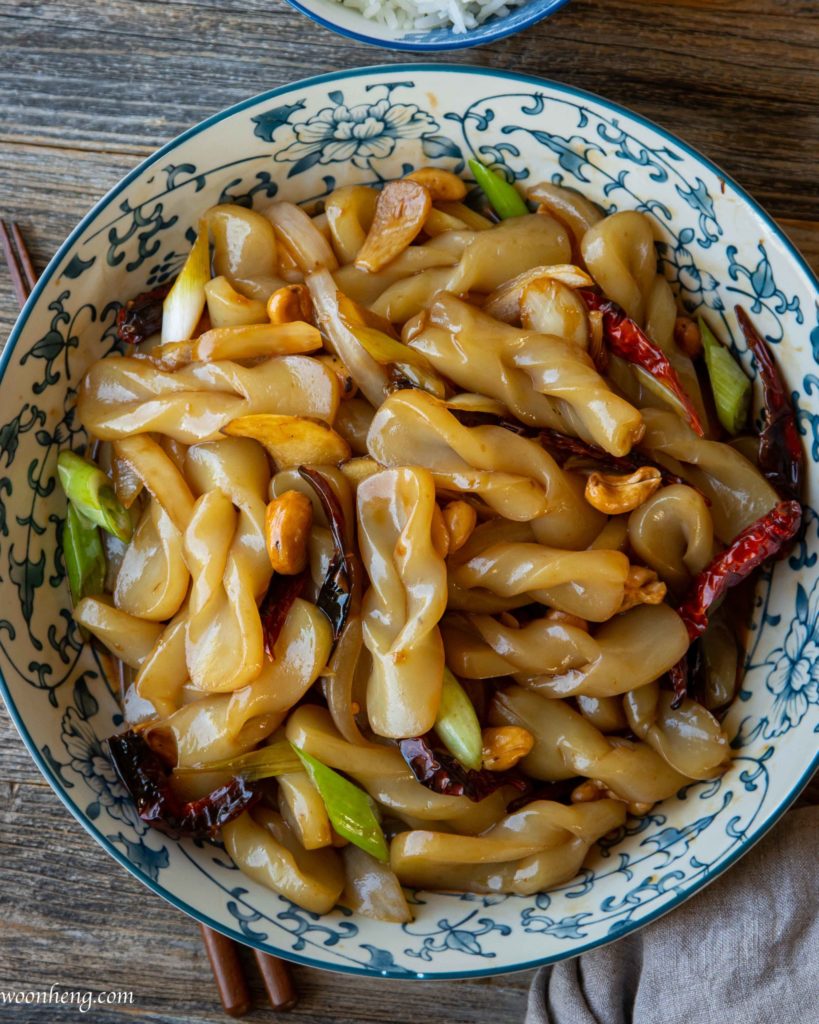 Kung Pao Vegan ‘Squid’