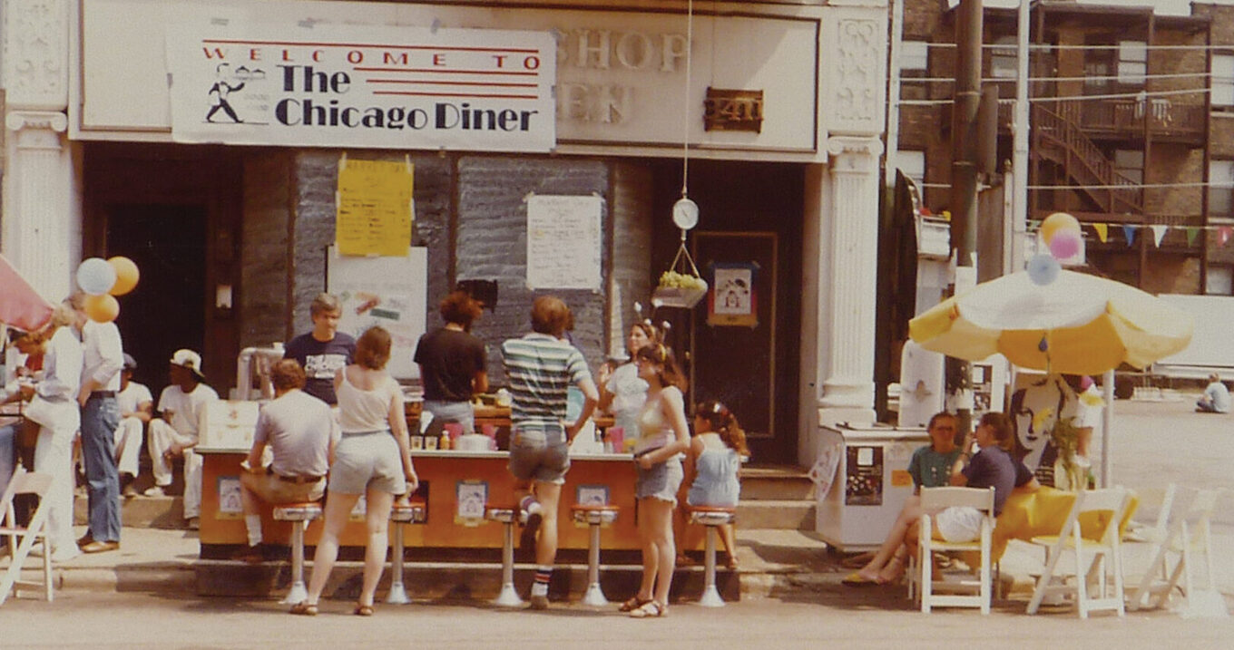 The Chicago Diner 1980s