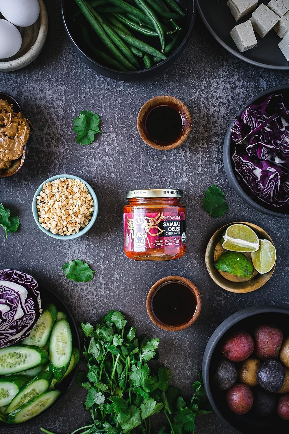 Indonesian paste sambal oelek