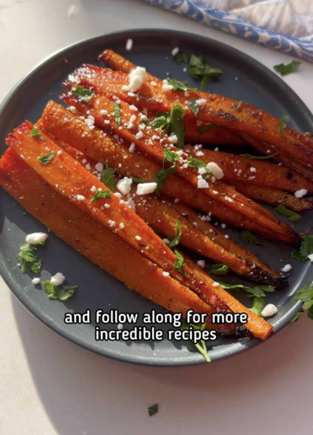 maple roasted carrots