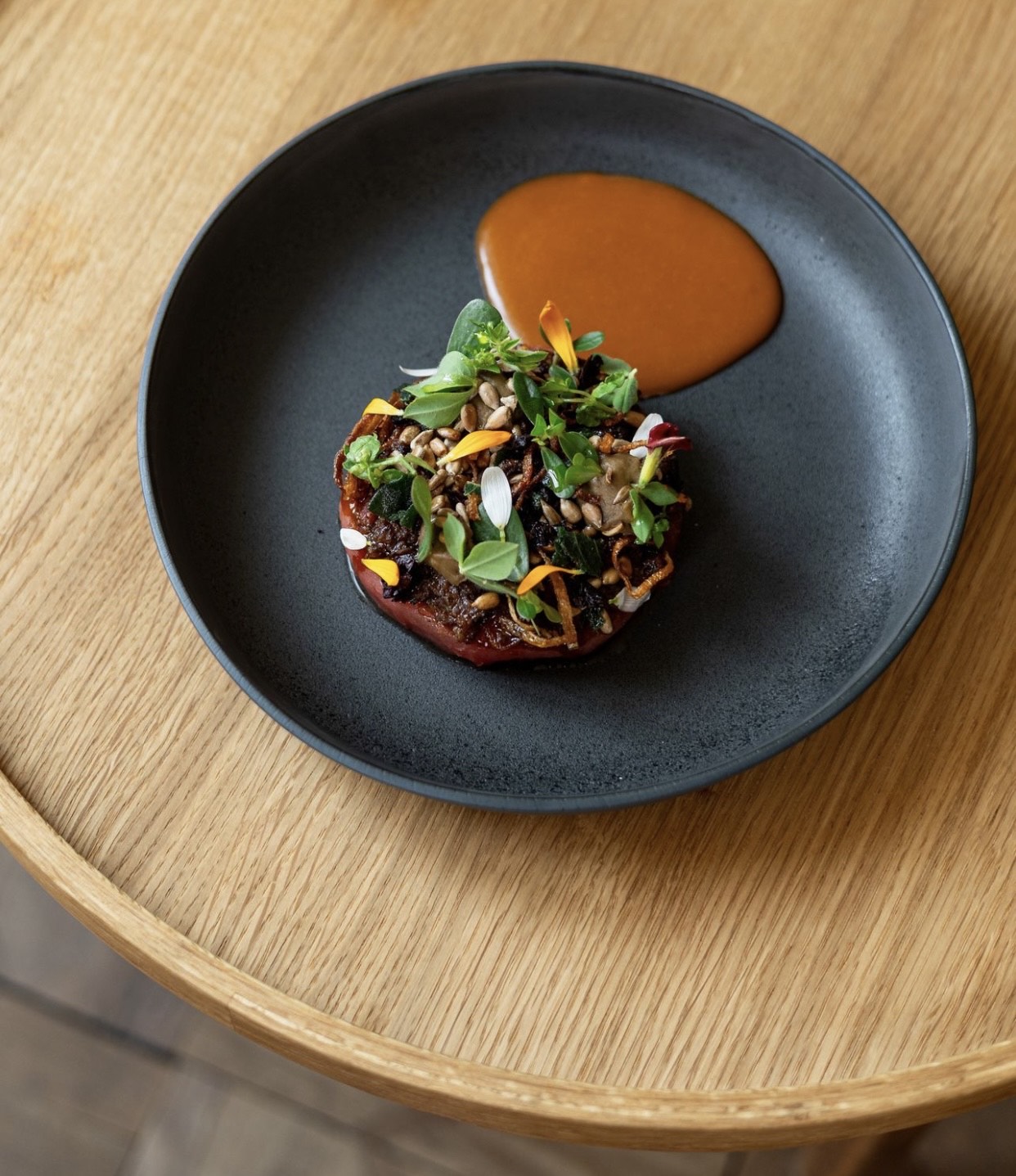 tomato tartare at KLE