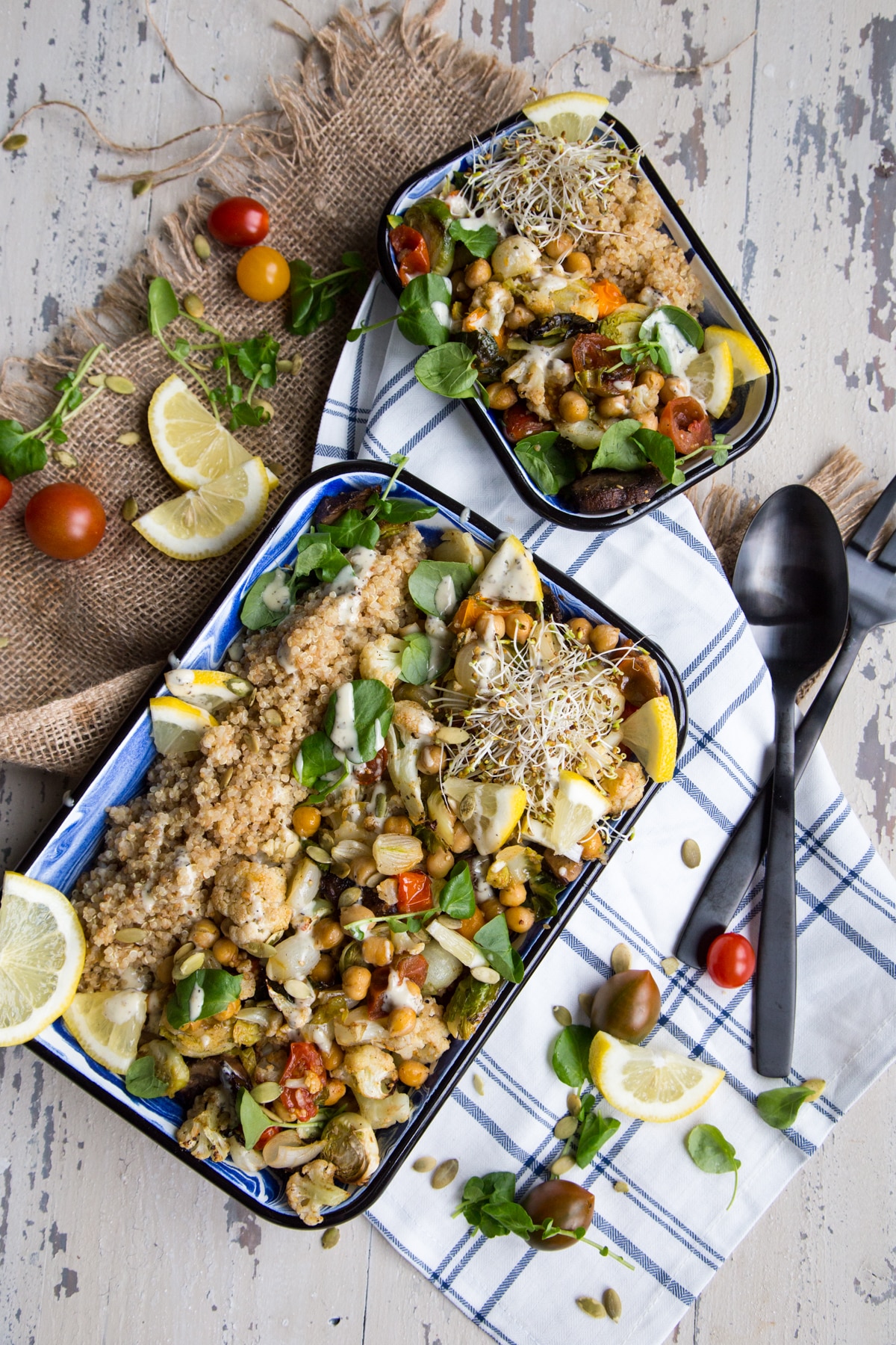 Dukkah Roasted Veggie Pilaf Bowl
