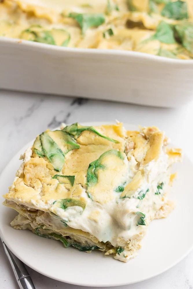 Vegan White Lasagna