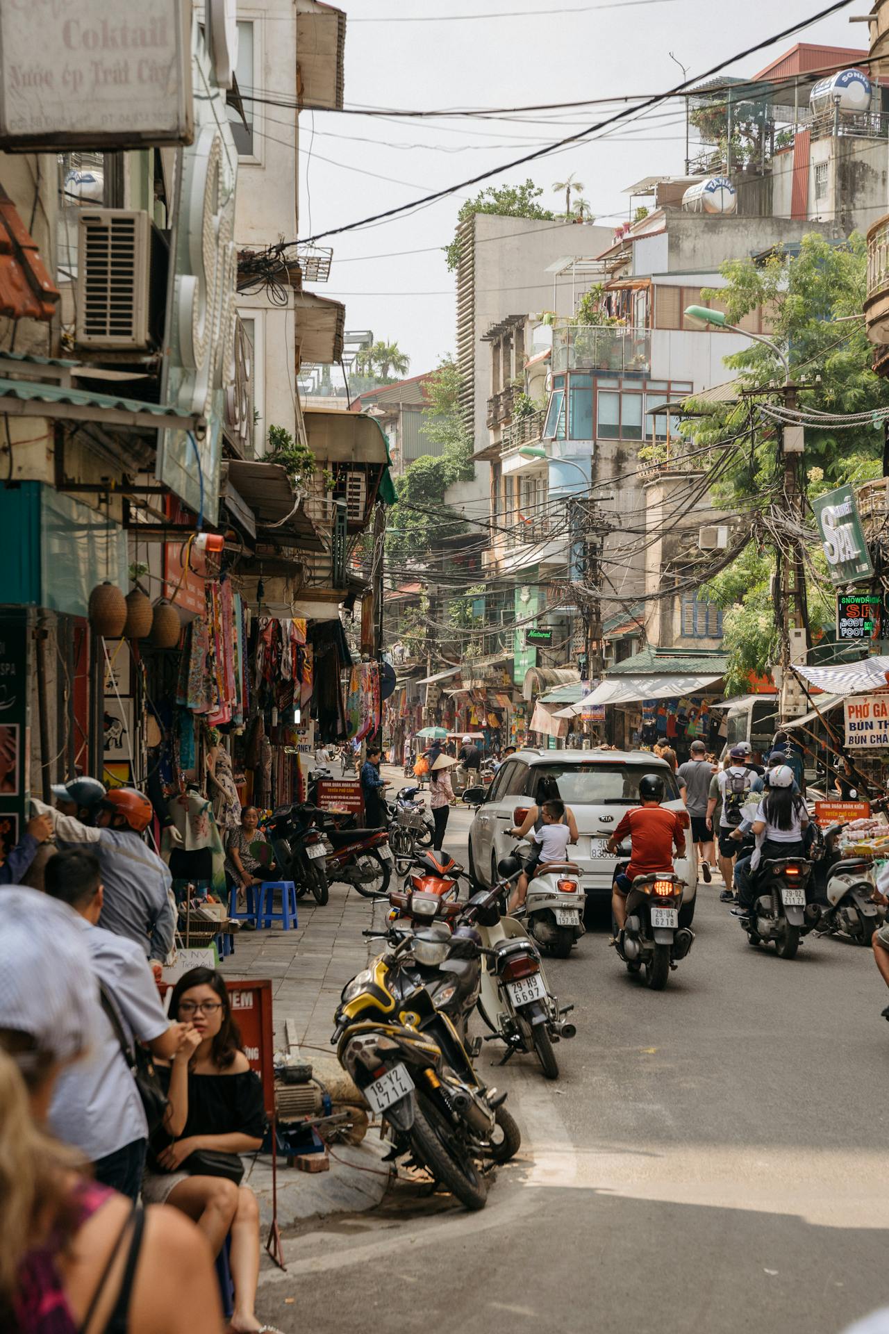 street in Hanoi