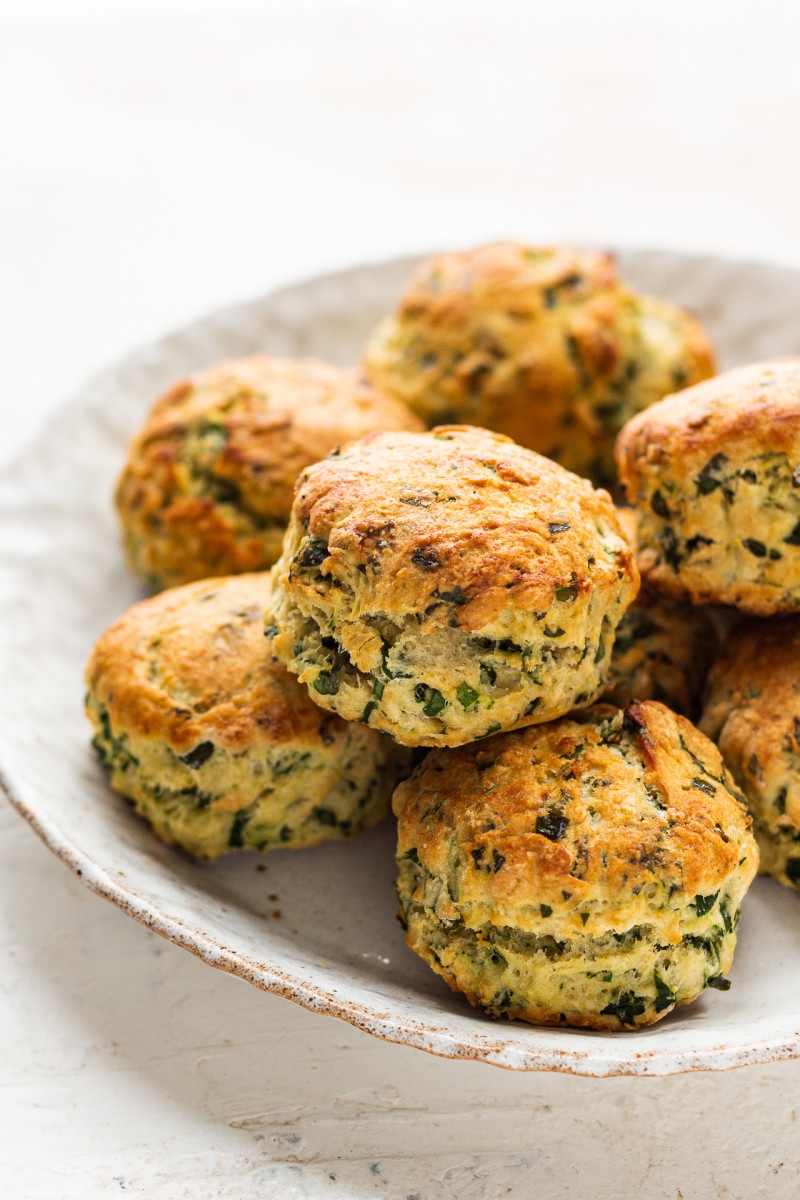 Wild Garlic Vegan Scones