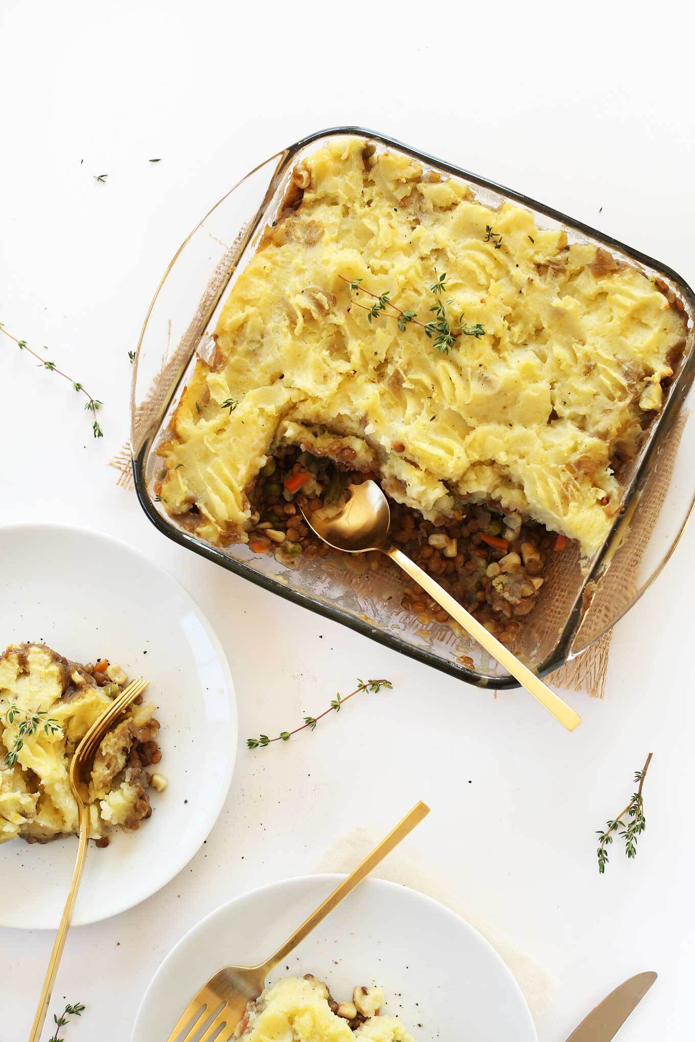 1-Hour Vegan Shepherd’s Pie
