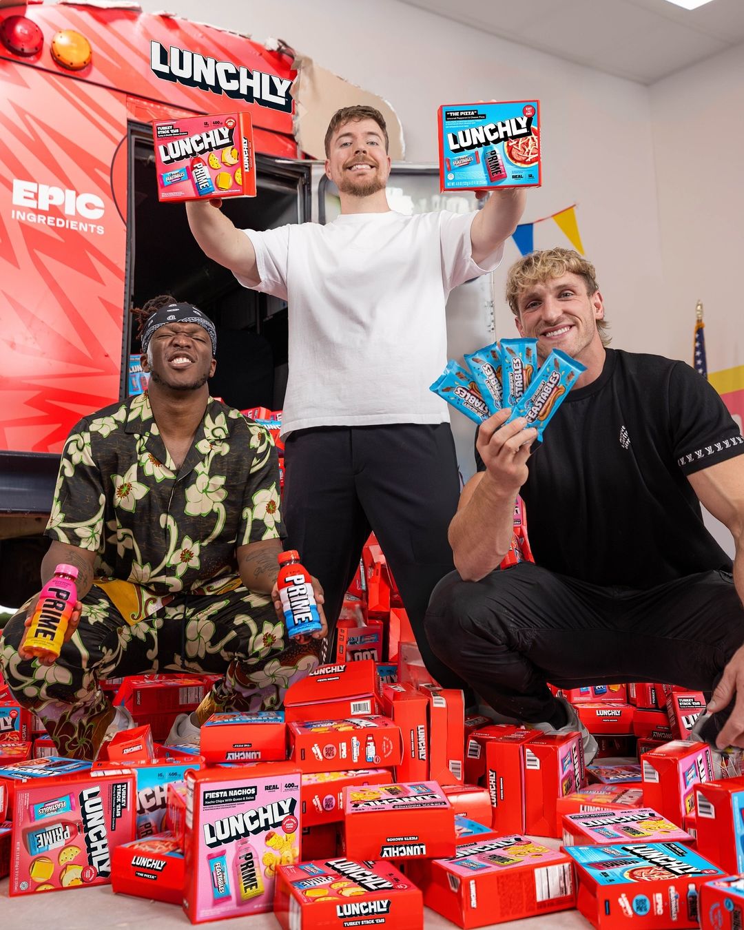 Mr. Beast Lunchly kits