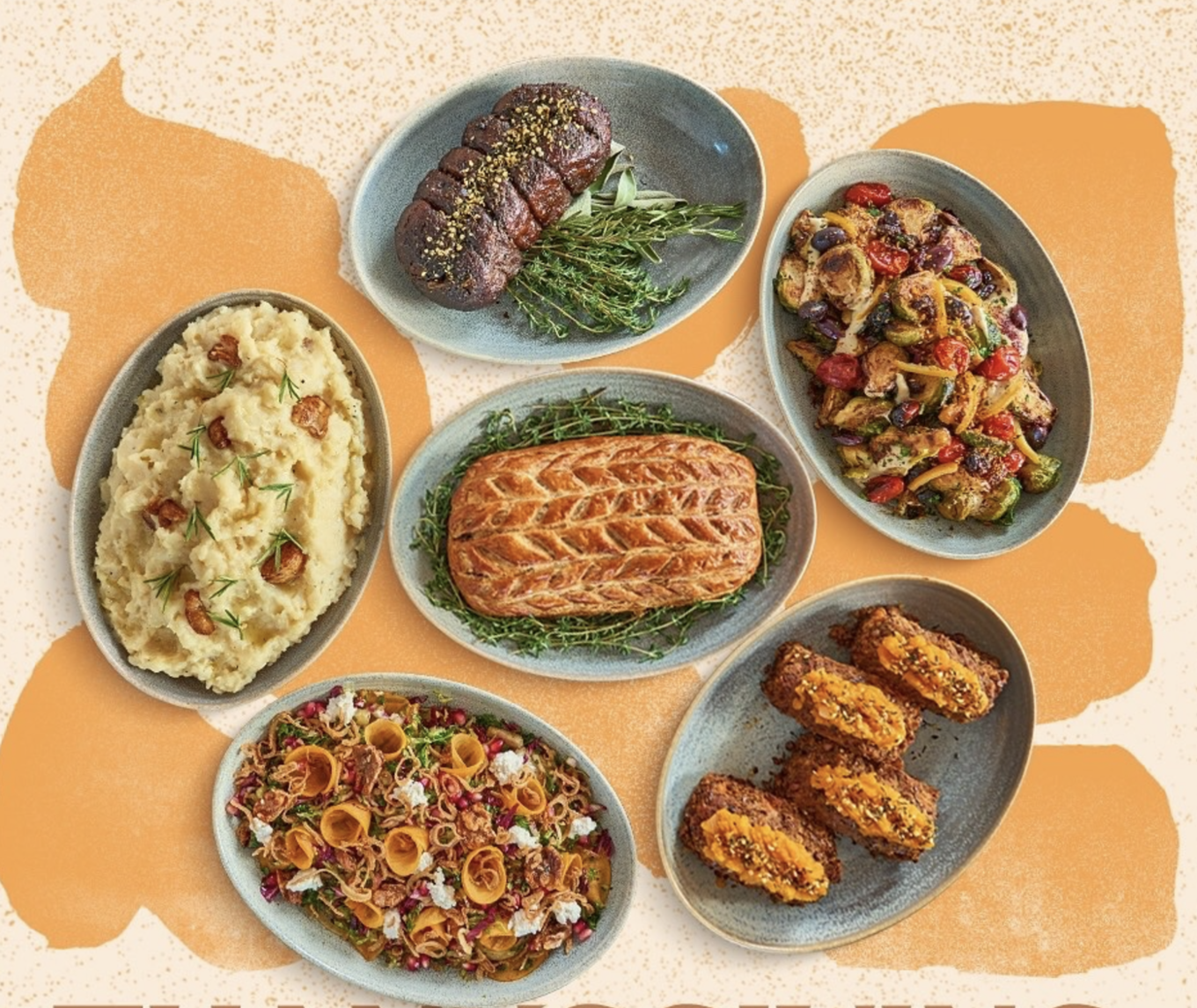 Thanksgiving catering at Café Gratitude