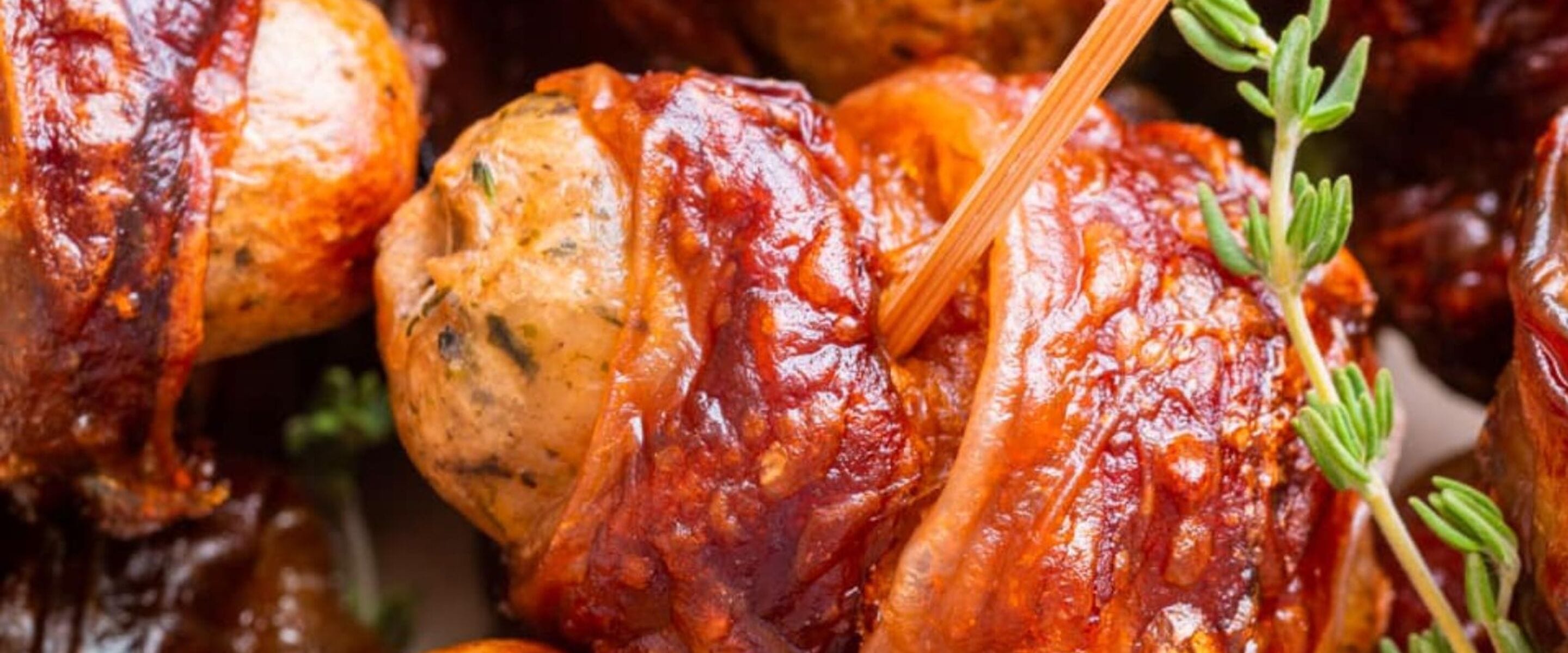 Make British Pigs in Blankets Minus the Pig With Eggplants, Mushrooms, and More