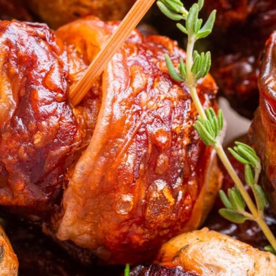 Make British Pigs in Blankets Minus the Pig With Eggplants, Mushrooms, and More