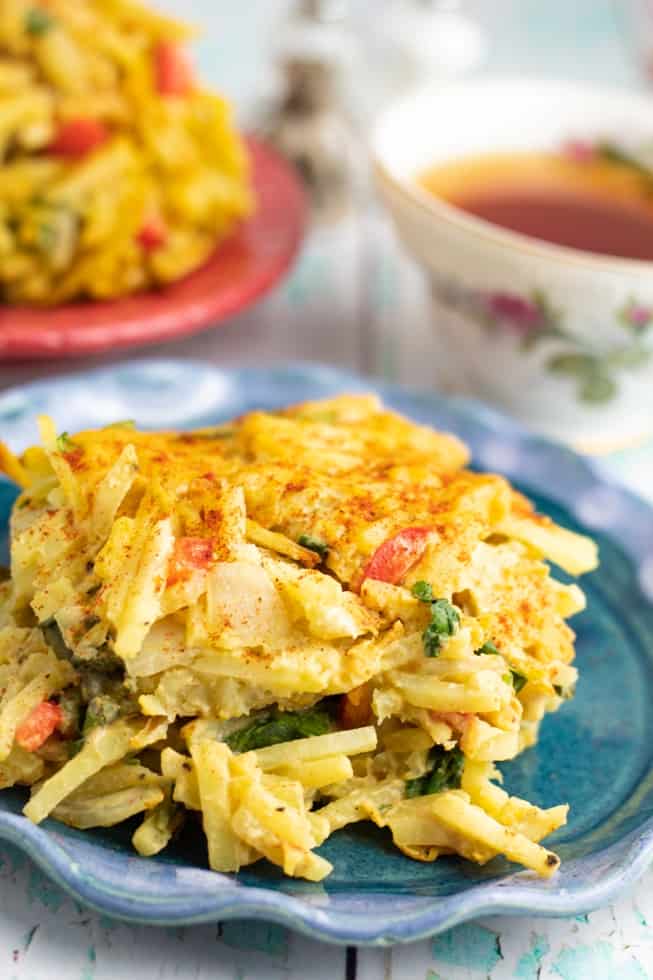 Hash Brown Vegan Breakfast Casserole