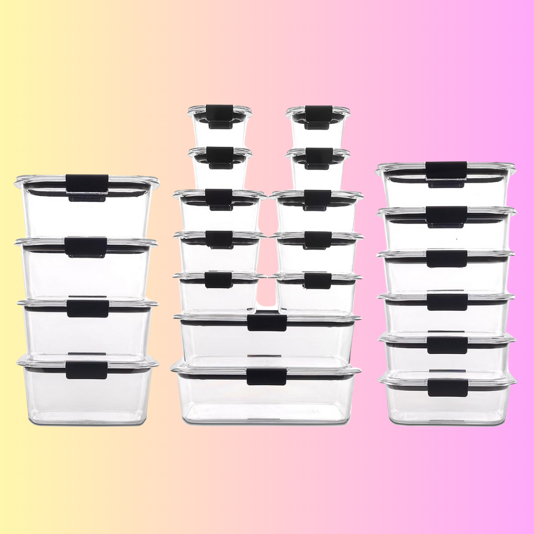 Rubbermaid Brilliance BPA Free 44-Piece Food Storage Containers Set