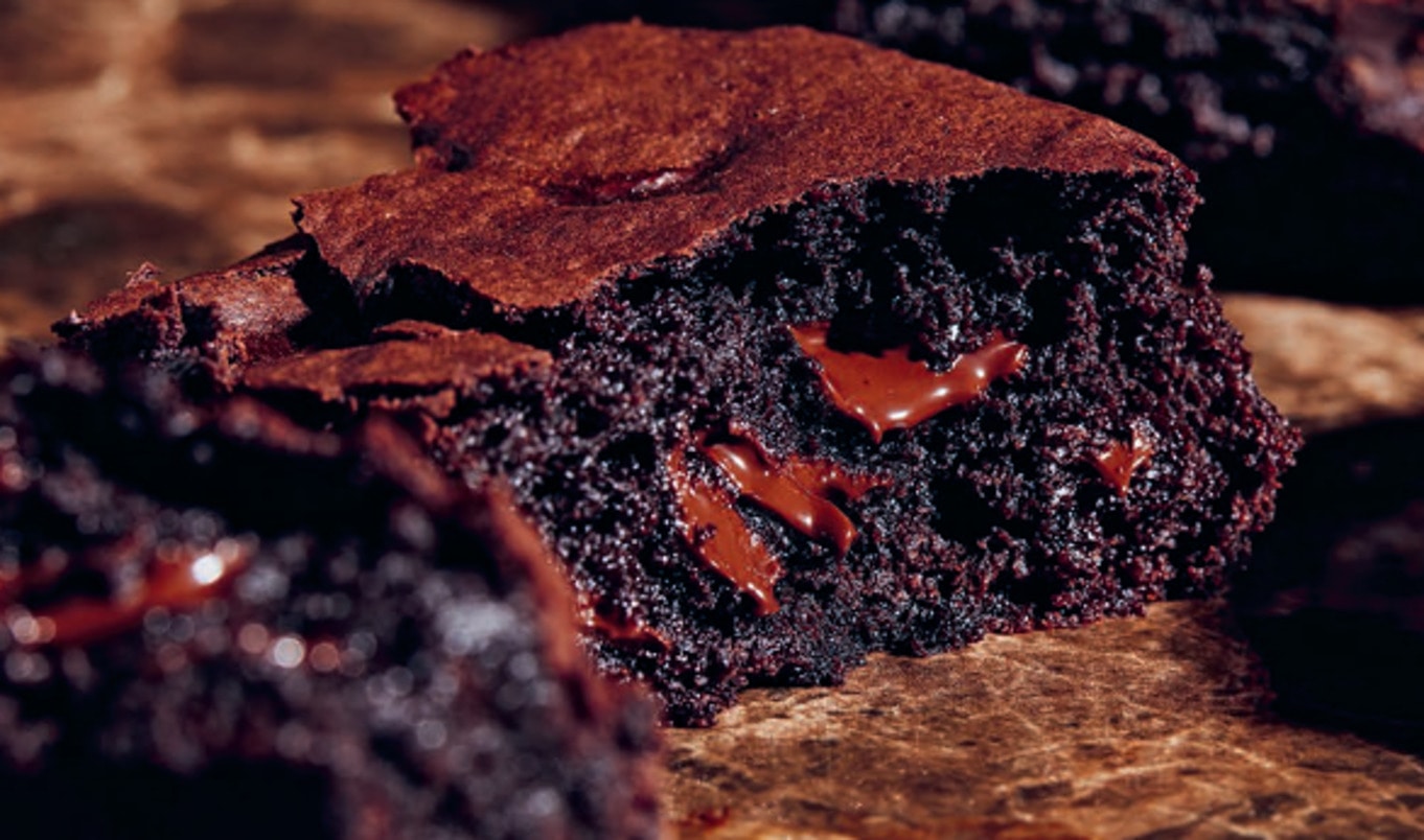 Gooey Vegan Double Chocolate Brownies