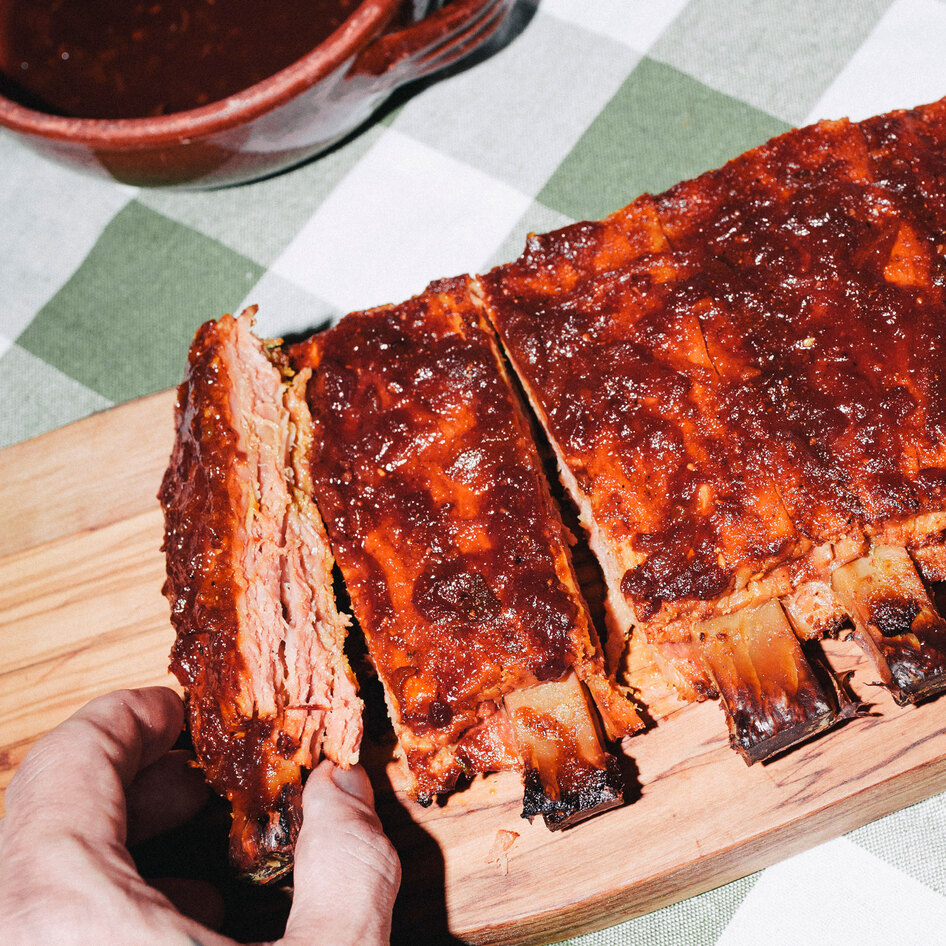 This Rack of Vegan Ribs Can Be Eaten Whole, Bones and All