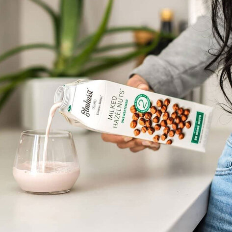 The Benefits of Hazelnut Milk, Plus the Best Brands to Try