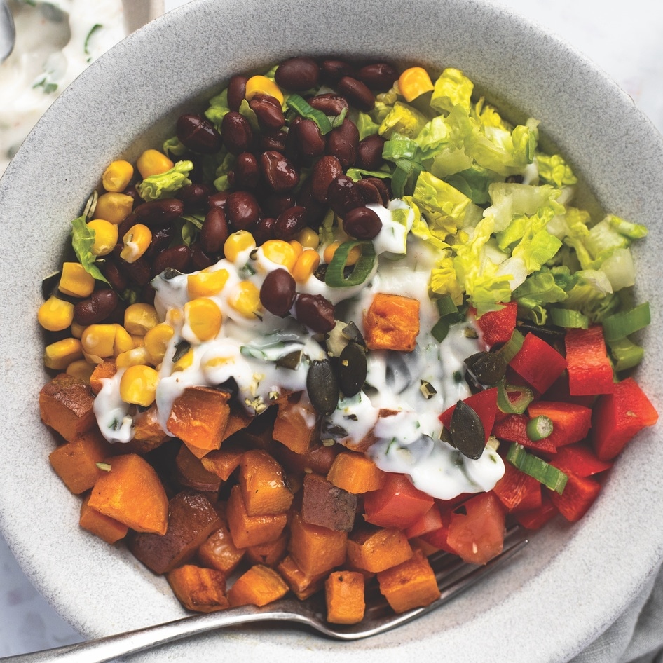 Vegan Mexican-Style Black Bean Bowl