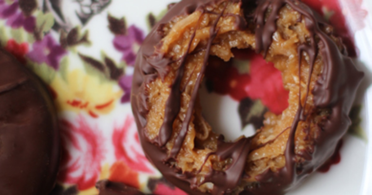 Veganized Samoa Girl Scout Cookies | VegNews