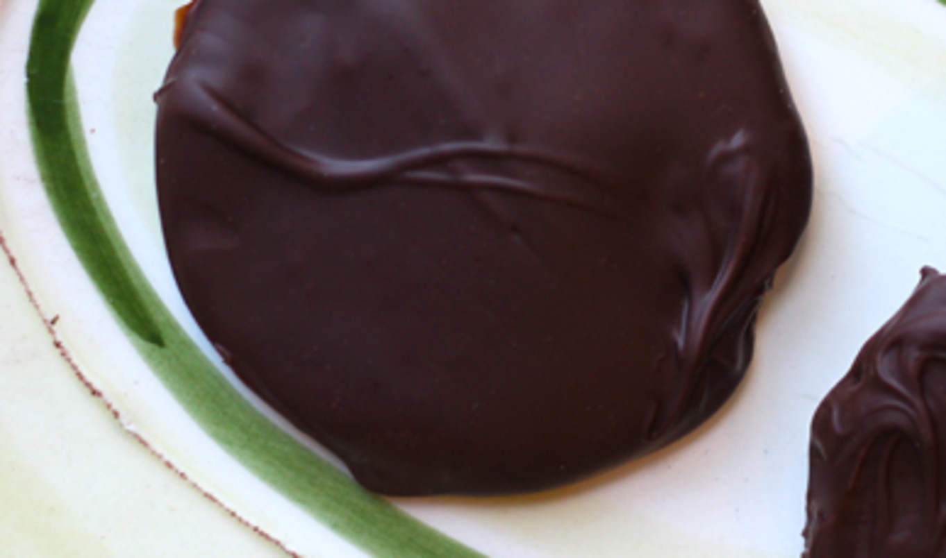 Veganized Thin Mint Girl Scout Cookies