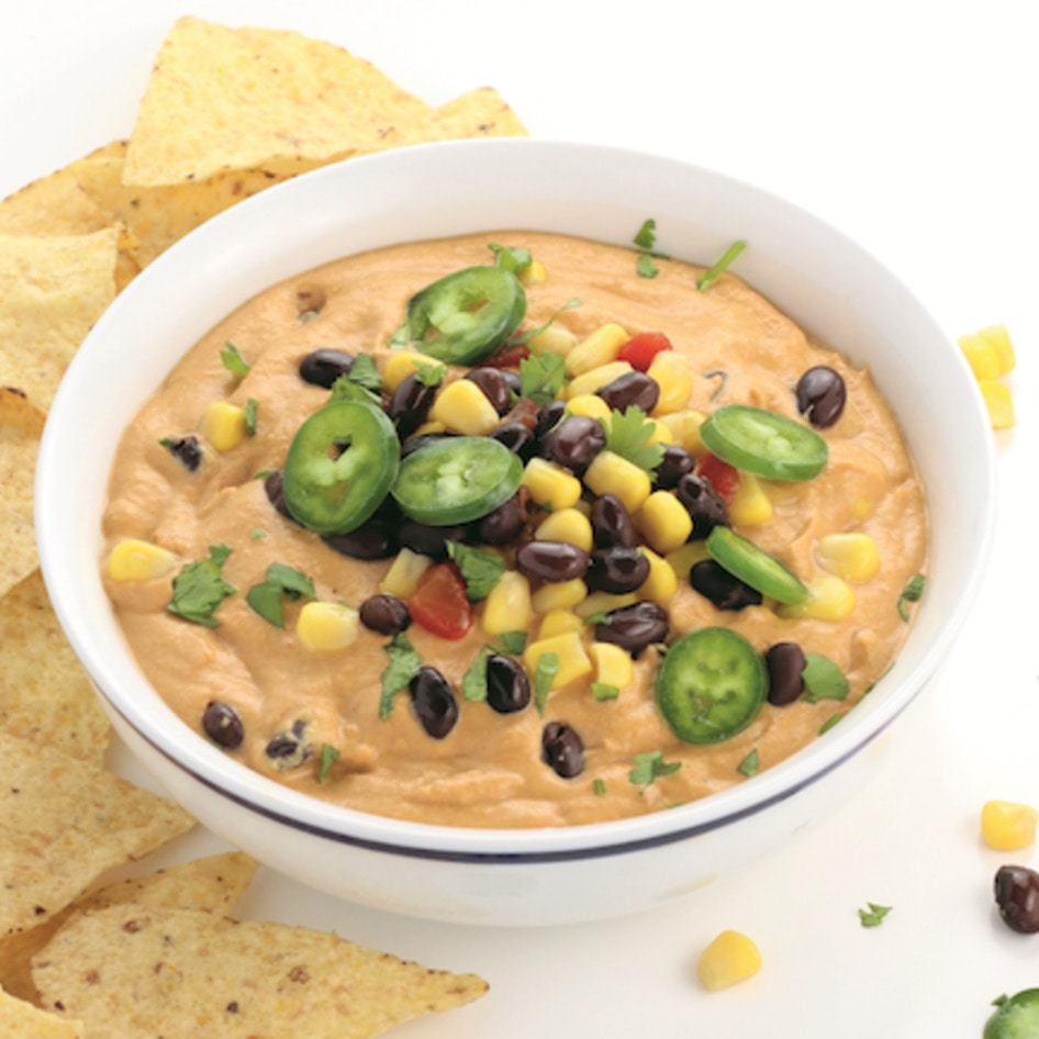 Loaded Vegan Queso Dip