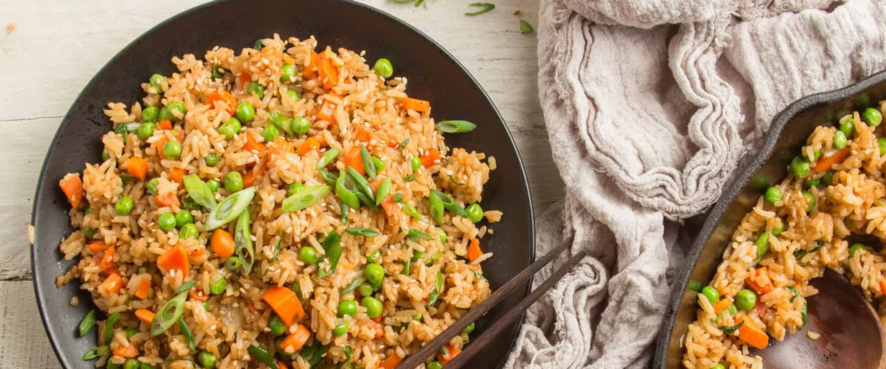 How to Make Tasty, Crispy Takeout-Style Vegan Fried Rice at Home