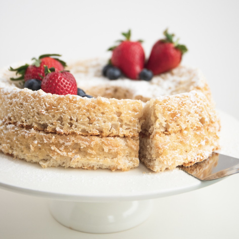 How to Make Delicious, Light, Fluffy Vegan Angel Food Cake