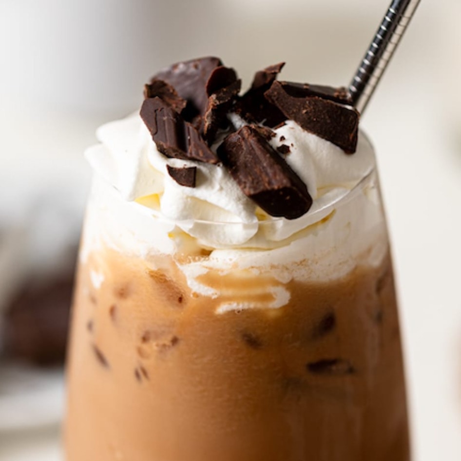 Dairy-Free Iced Mocha Latte