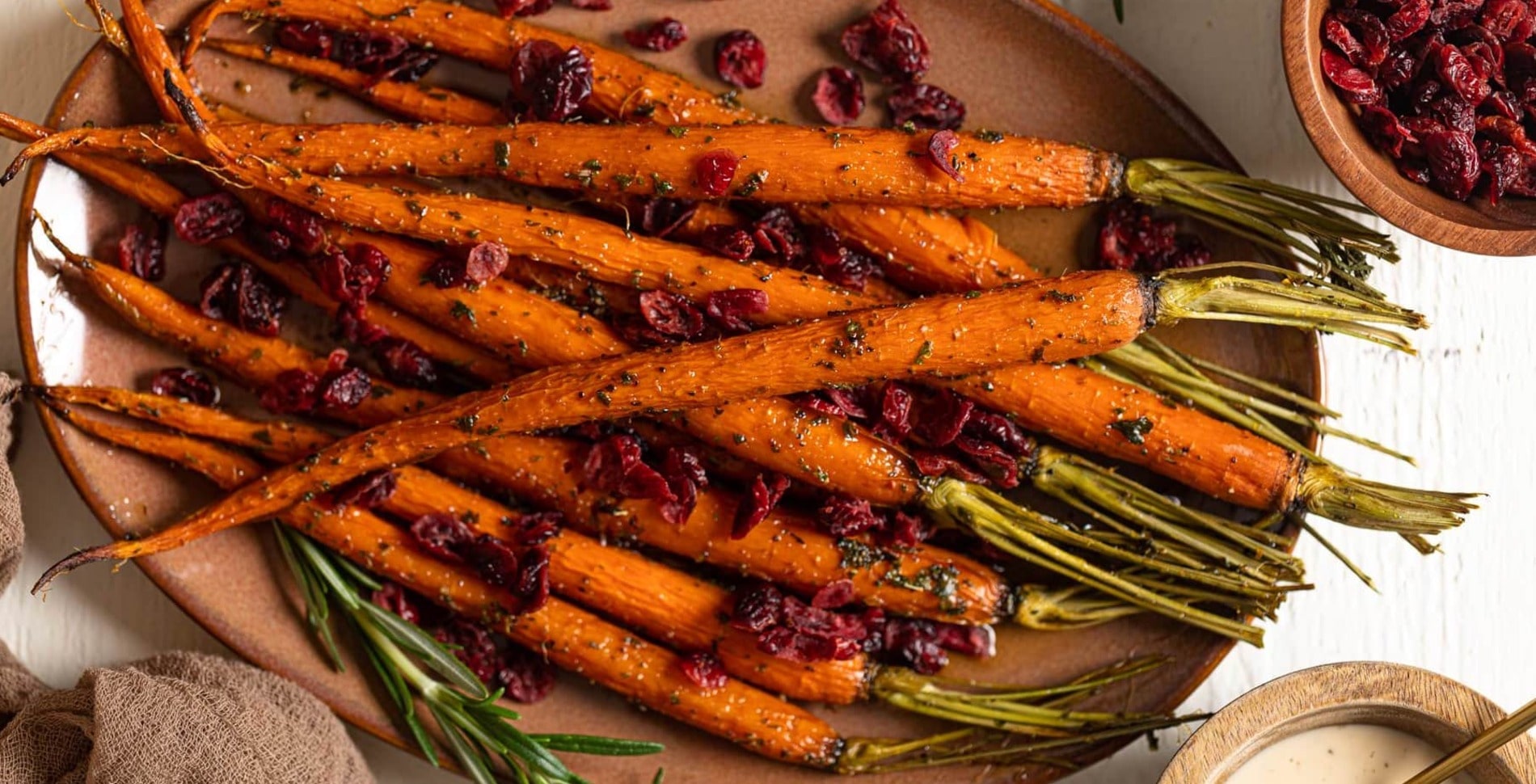 Easy Vegan Maple-Herb Glazed Carrots