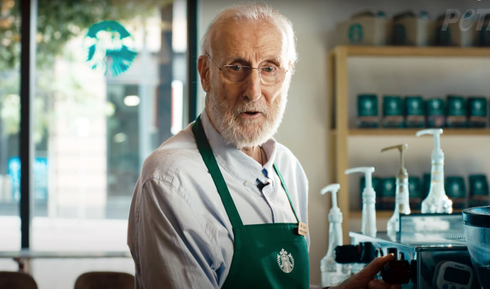 James Cromwell Takes On Starbucks' Vegan Milk Surcharge One More Time