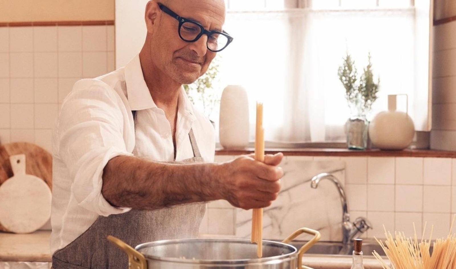 Stanley Tucci Loves Pasta e Fagioli, Here's How to Make the Classic Italian Dish Dairy-Free&nbsp;