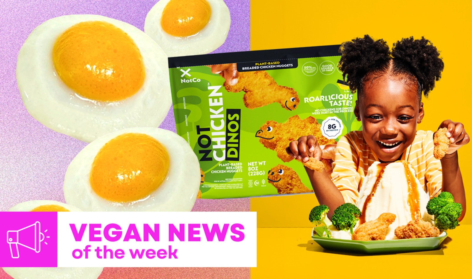 Vegan Food News of the Week: Quail-Sized Eggs, Dino Nuggets, and More