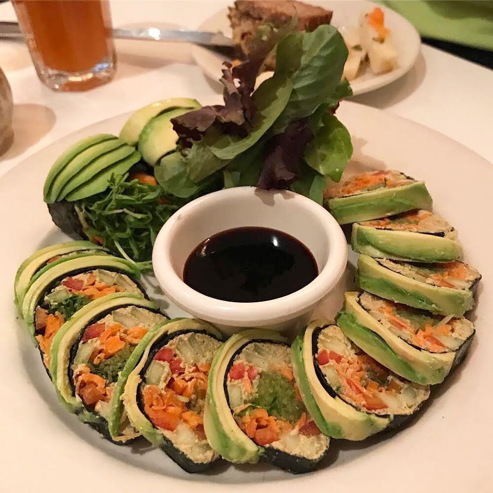 best vegan sushi new york