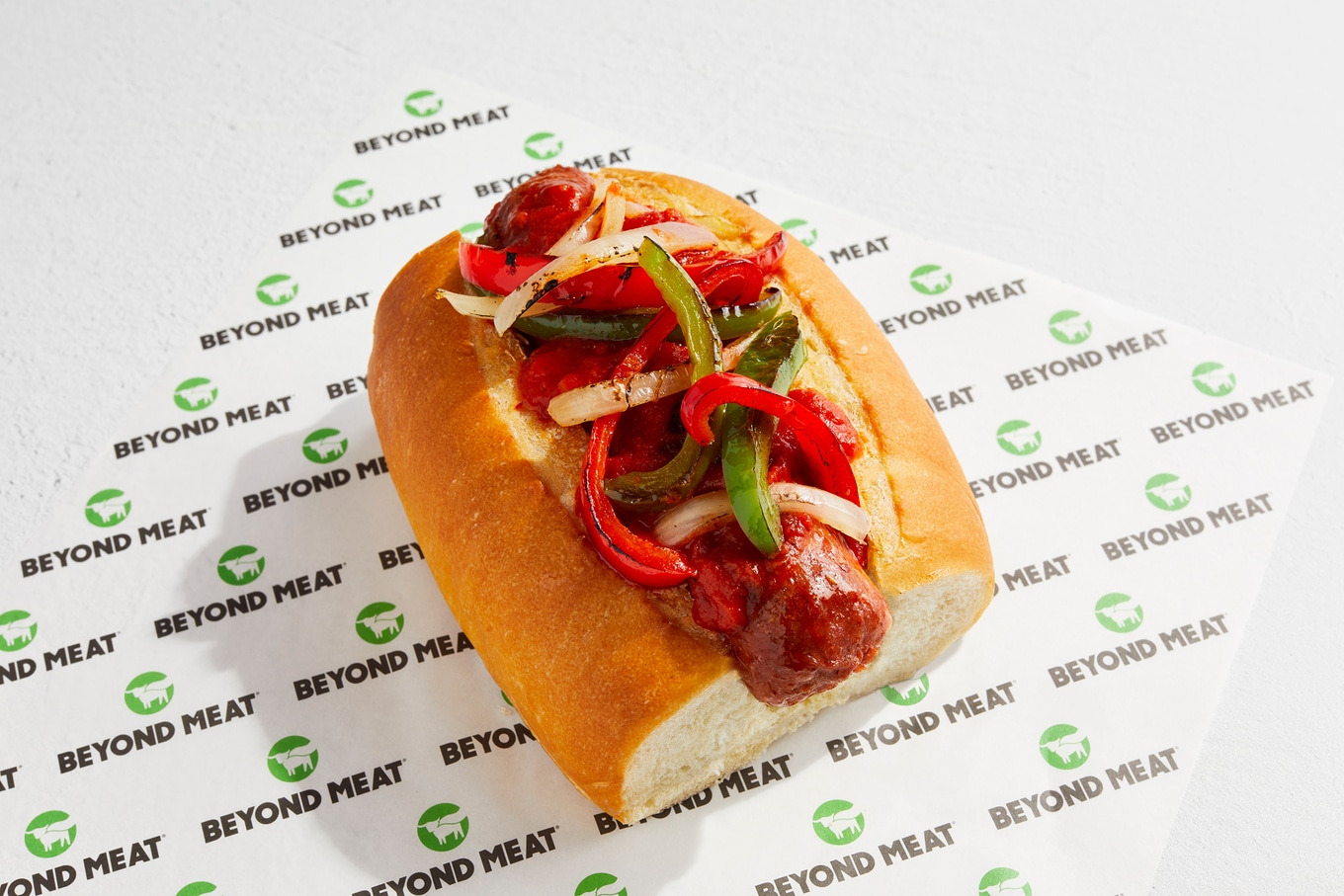 VegNews.SpicySausage.MadisonSquareGarden.BeyondMeat