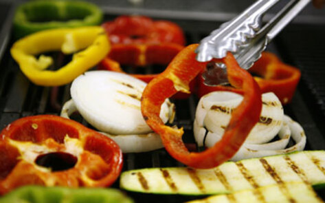 Grilled Vegetable Pizza