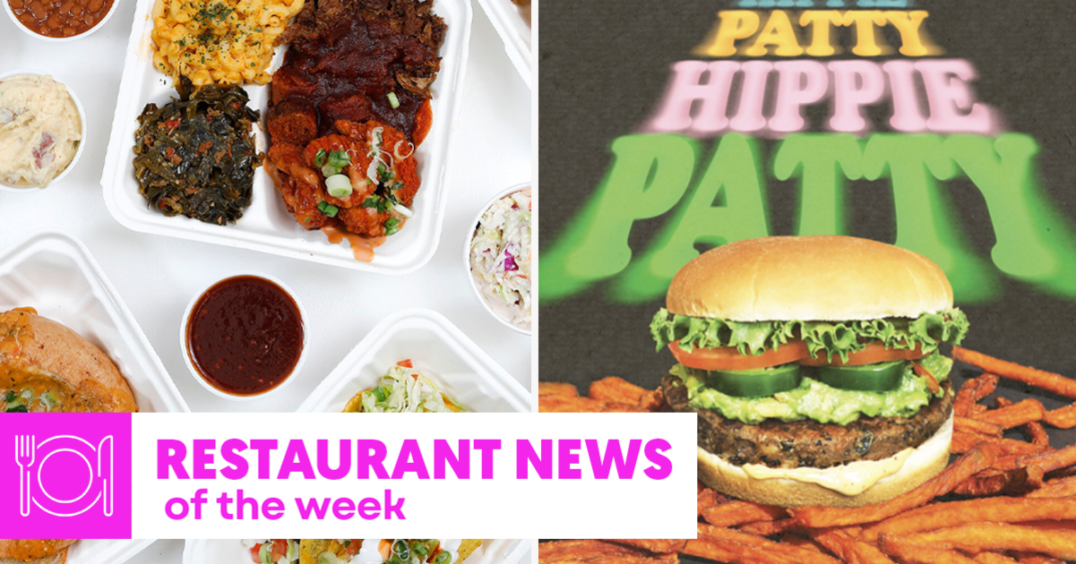 Vegan Restaurant News of the Week: Danny Glover's Favorite Meatless Barbecue, Hippie Burgers, and More - Vimarsana News