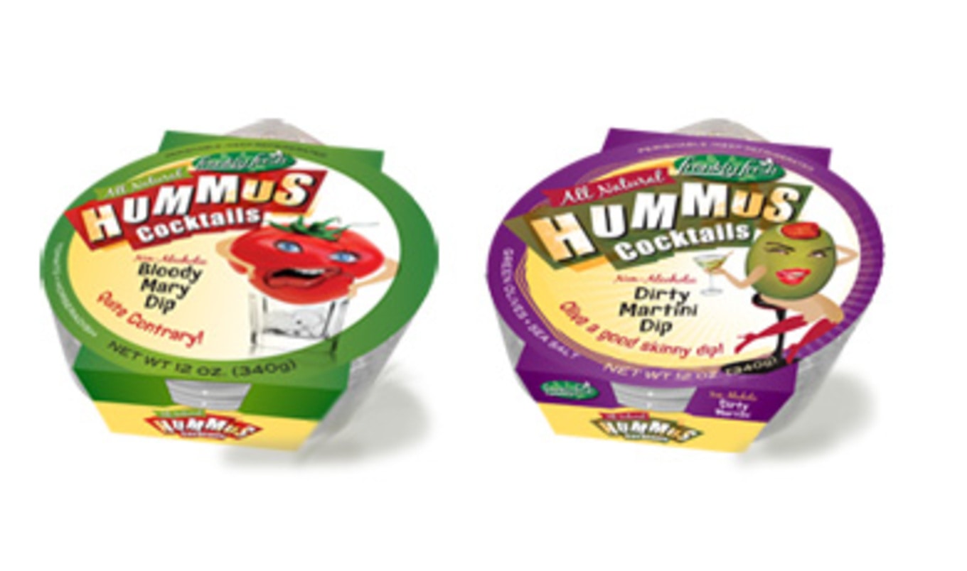Cocktail-Themed Hummus