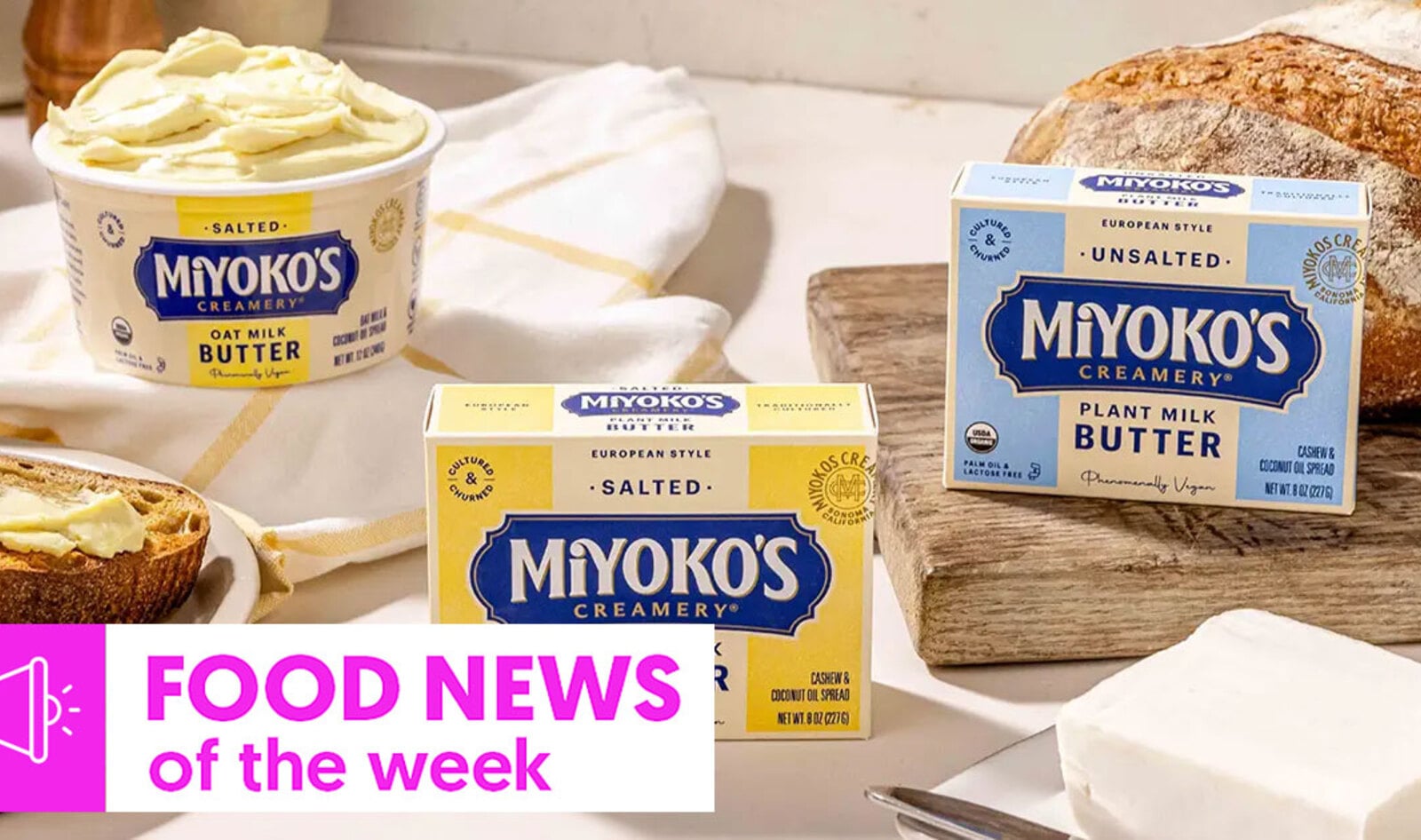 Vegan Food News of the Week: Miyoko’s Considers Sale, Virgin Atlantic’s Snack Bars, and More