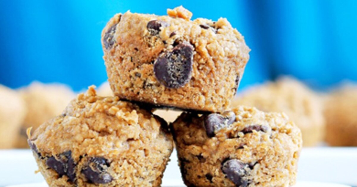 Chocolate Chip Cookie Dough Mini-Muffins | VegNews