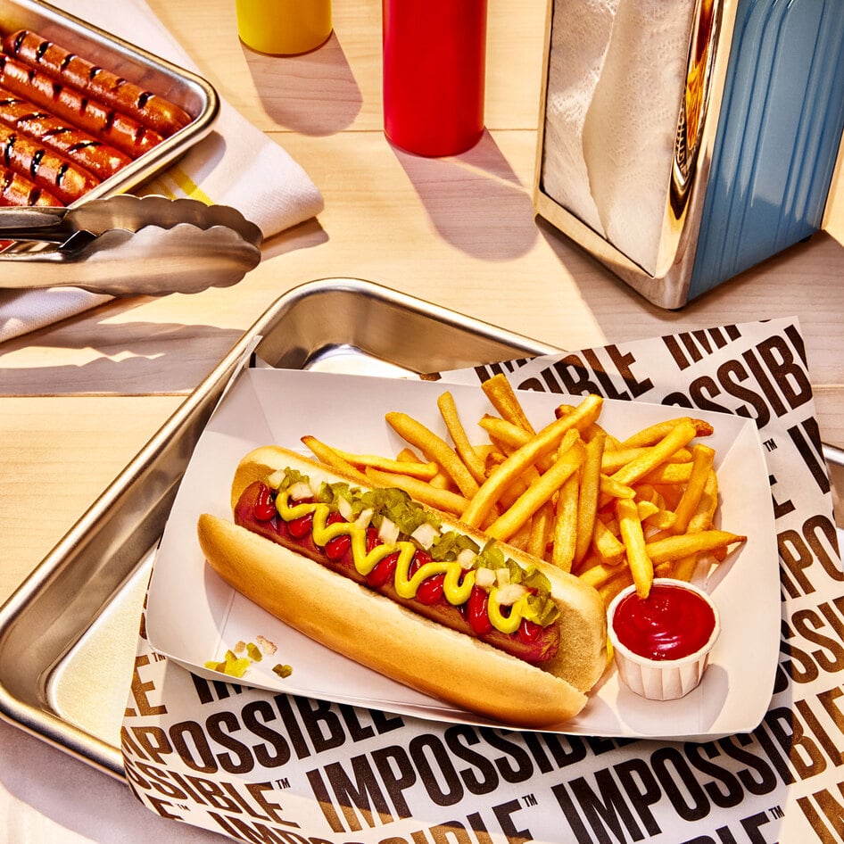 Impossible Hot Dogs Have Arrived, and New Research Says They’re a Heart-Healthy Swap for Meat
