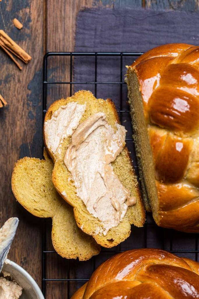 VegNews.PumpkinChallah.MakeItDairyFree