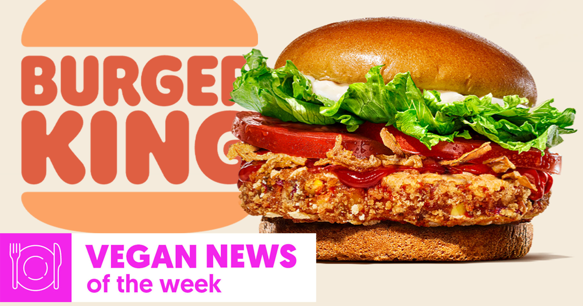 Vegan News of the Week: Burger King's Black Bean Burger, Chicken Run Nuggets, and More - Vimarsana News