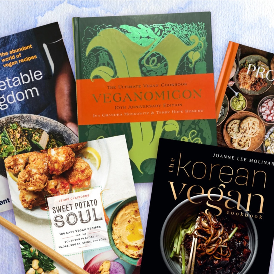 The Top 100 Vegan Cookbooks of All Time