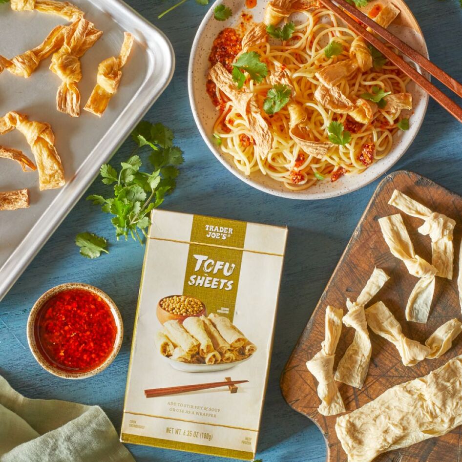 Trader Joe’s New Tofu Sheets Have Created a Social Media Frenzy. But What Even Are They?