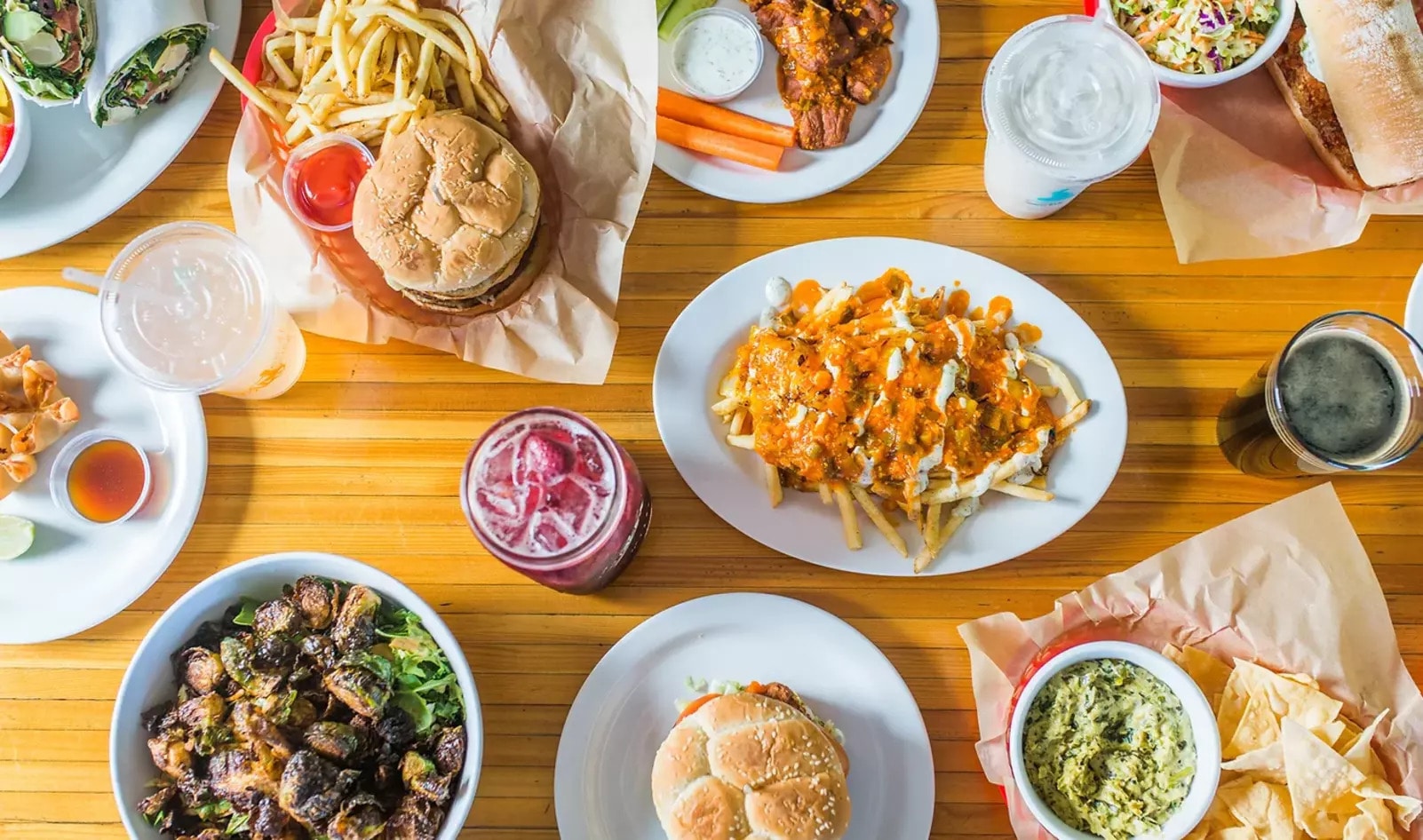 Golden Pancakes, Chili Cheese Fries, and Frosty Shakes: The Best Vegan Diner Food in America