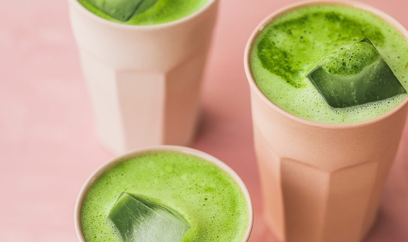 Frauth iced matcha