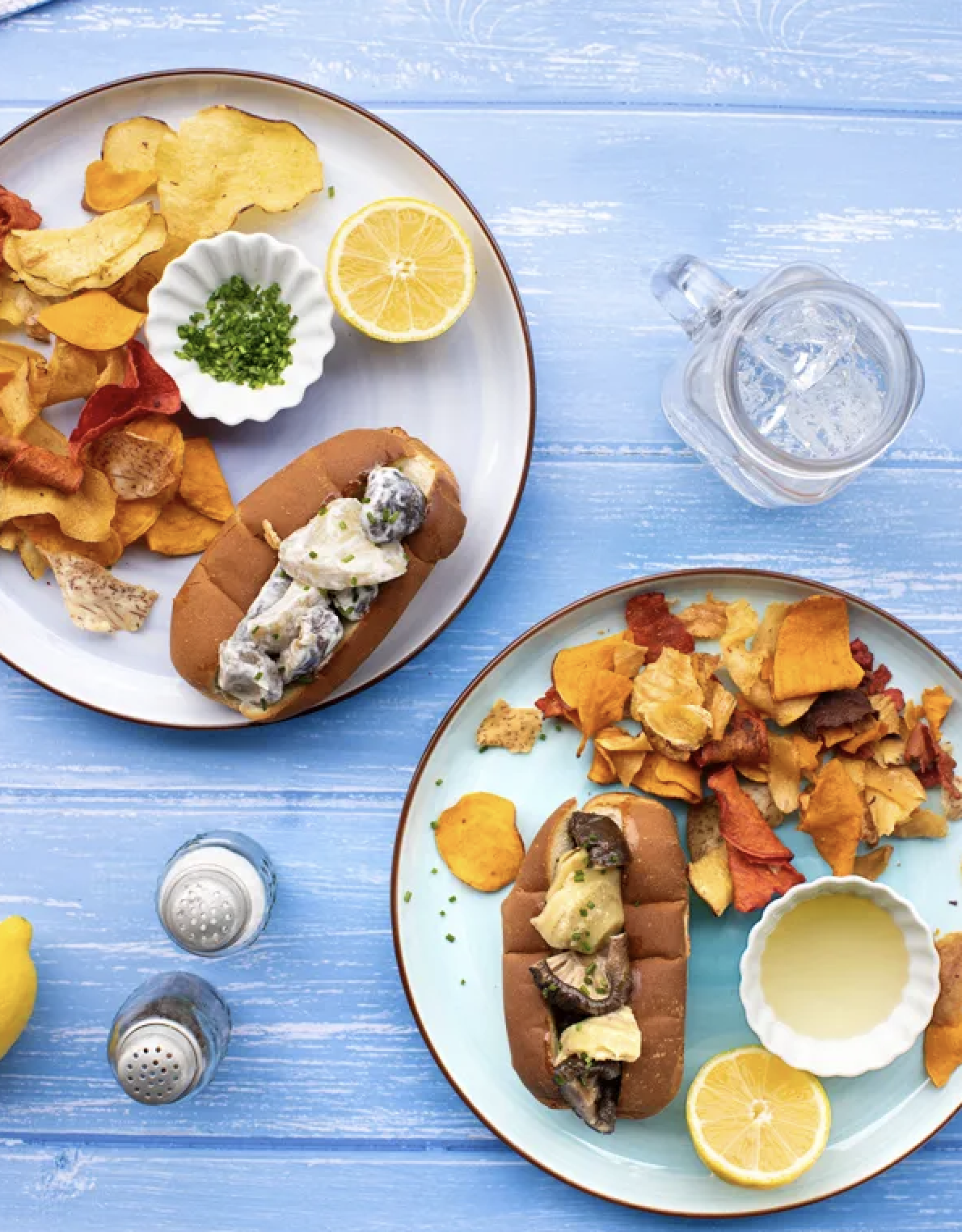 vegan lobster roll